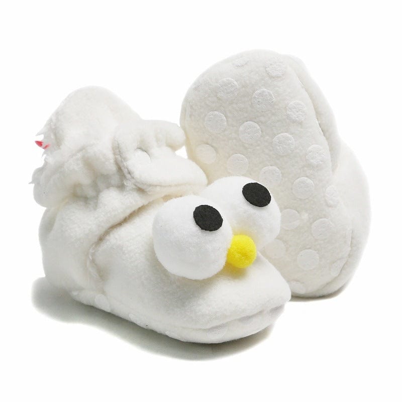 Snow Fun Baby Booties