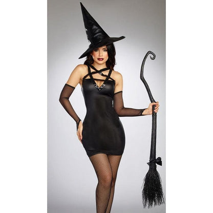 Witch Costume Masquerade Party Adult Role-Play