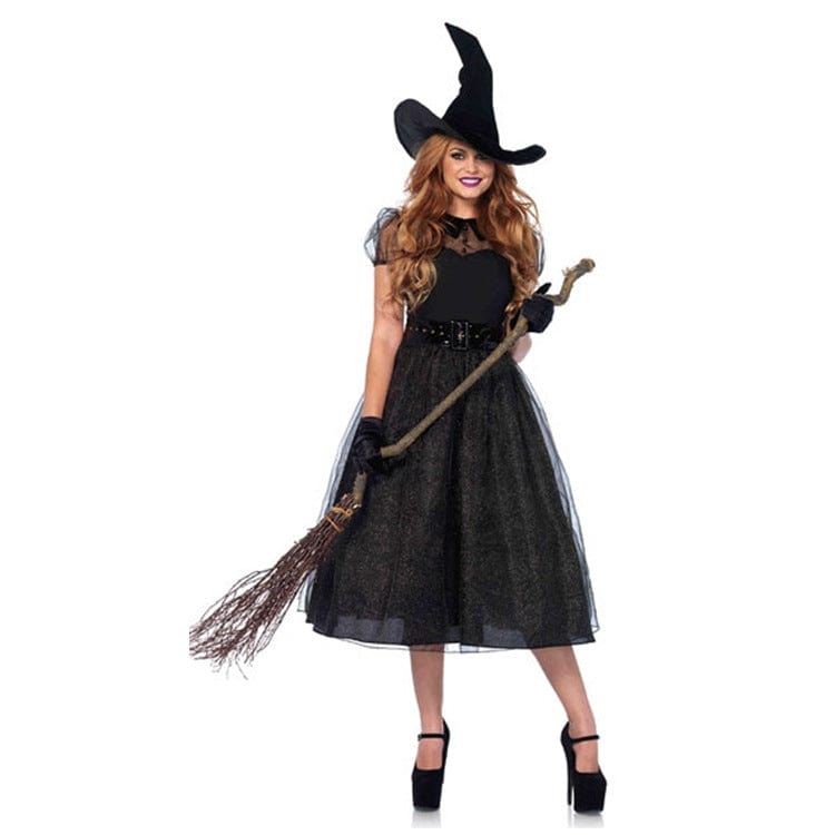 Witch Costume Masquerade Party Adult Role-Play