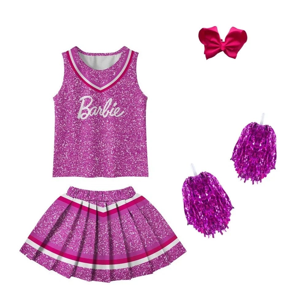 Barbie Costume Pink Cheerleading