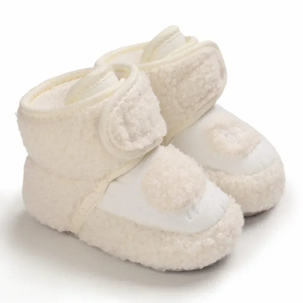 FuzzyBall Baby First Walker Booties