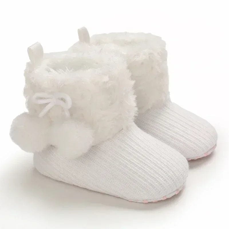 FuzzyBall Baby First Walker Booties