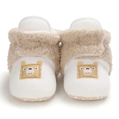 FuzzyBall Baby First Walker Booties