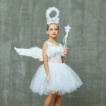 Angel Costume Kids Little Guardian Angel Outfit