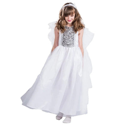 Angel Costume Kids White Halo Angel Set