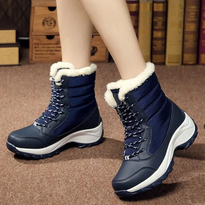 Women's Lightweight Platform Winter Boots