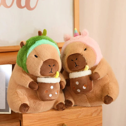 Fluffy Capybara Plush Toy