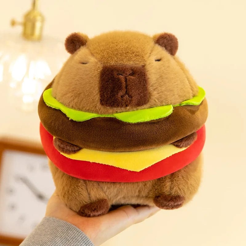 Hamburger Capybara Plush