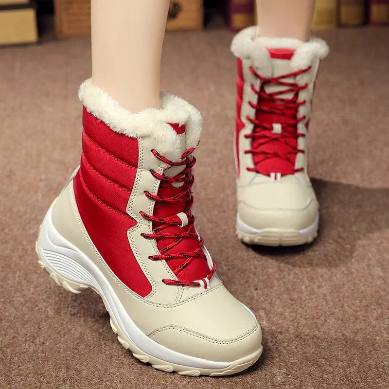 Women's Lightweight Platform Winter Boots