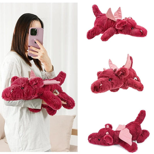 Winged Dragon Plush Pillow