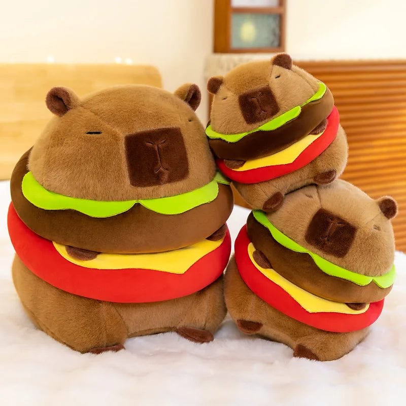 Hamburger Capybara Plush