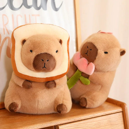 Fluffy Capybara Plush Toy