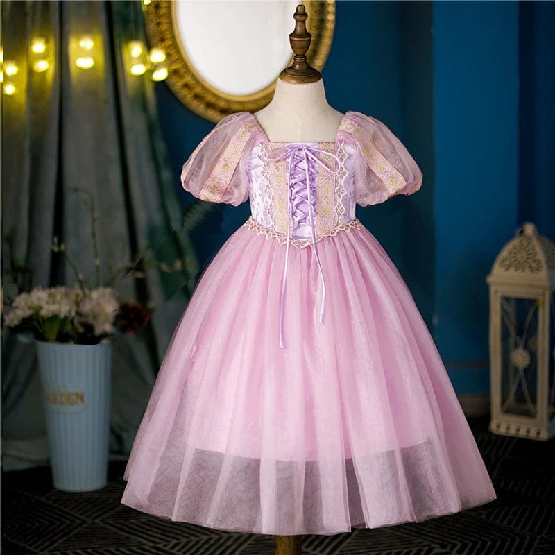 Rapunzel Princess Dress with Lights