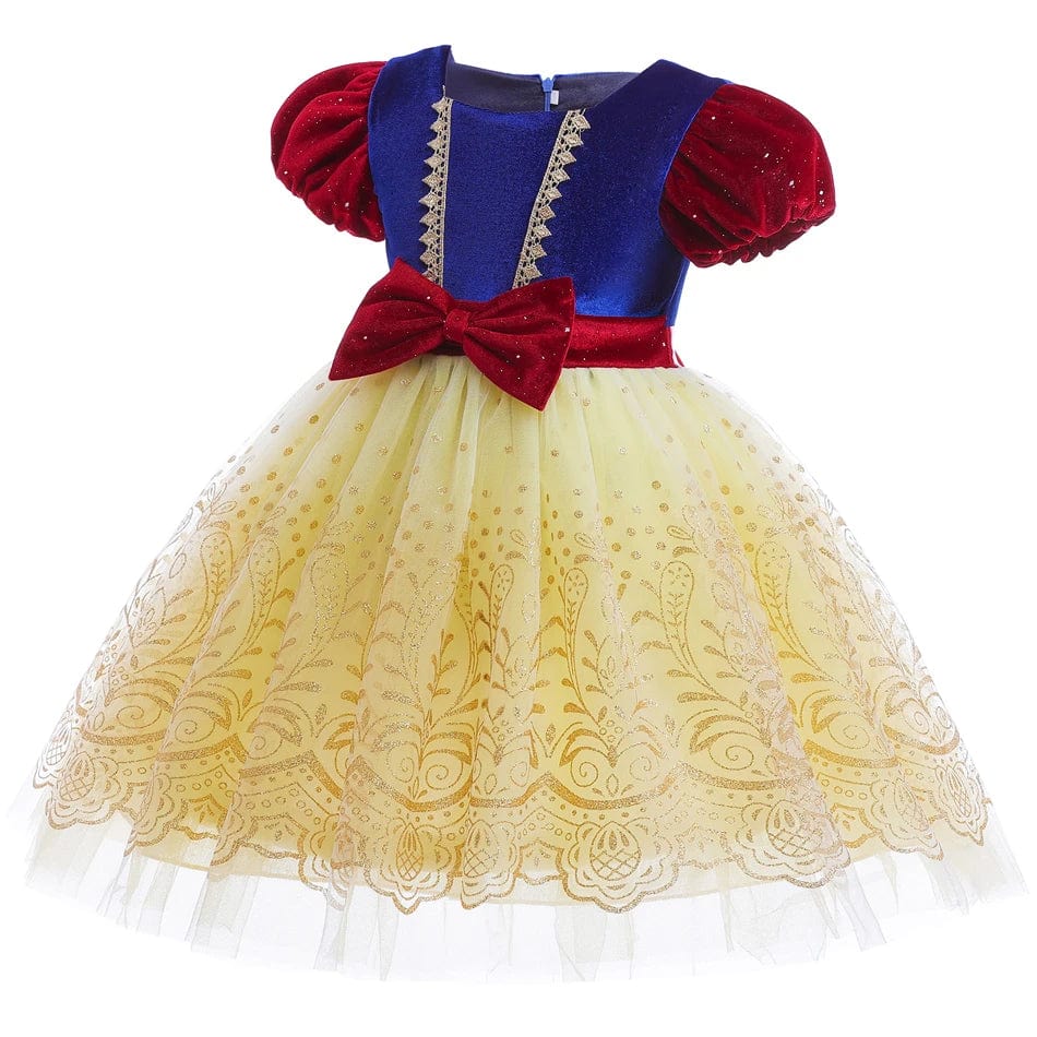 Royal Snow White Bowknot Dress