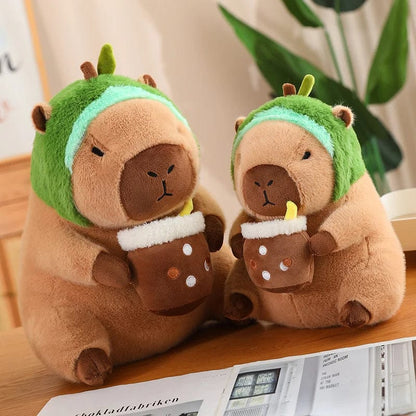 Fluffy Capybara Plush Toy