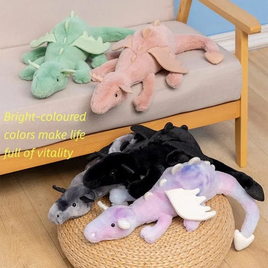 Soft Cozy Dragon Plush Pillow