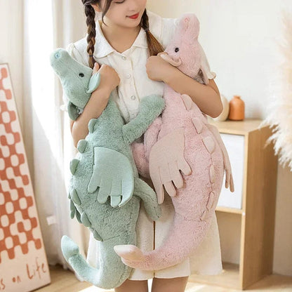 Cozy Dragon Plush Toy - Soft & Cuddly Dinosaur Companion