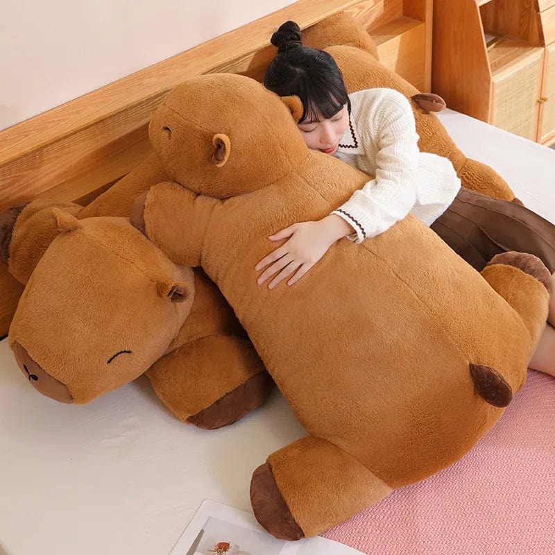 Giant Capybara Plush Floor Mat