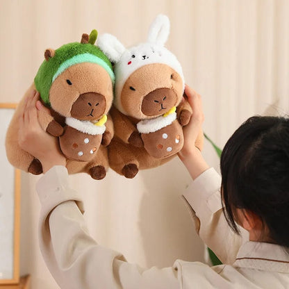 Fluffy Capybara Plush Toy