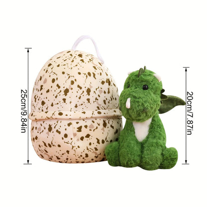 Hatch & Hug Dragon Plush with Egg