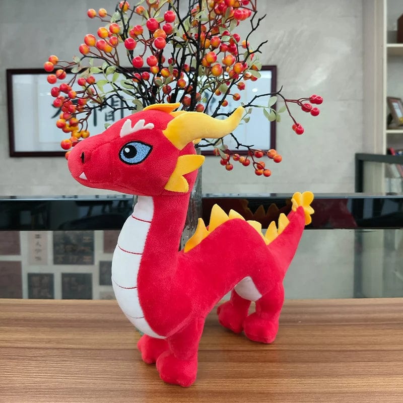 Dragon Plush Toy - Soft & Vibrant Stuffed Animal