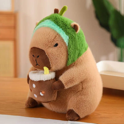 Fluffy Capybara Plush Toy