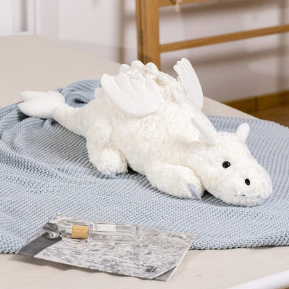 Giant Snow Dragon Plush