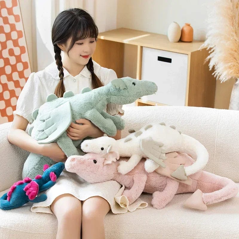 Cozy Dragon Plush Toy - Soft & Cuddly Dinosaur Companion