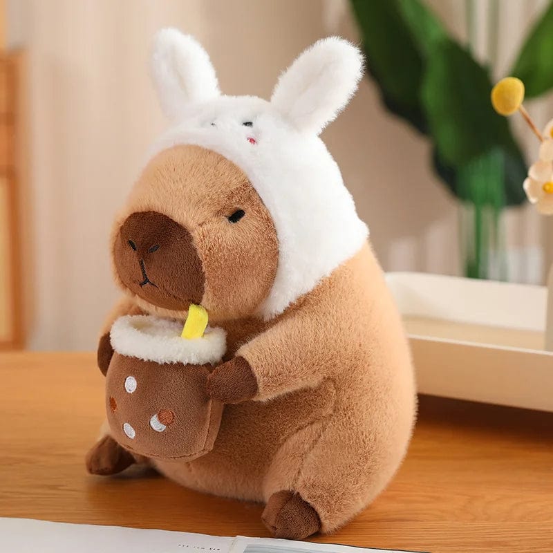 Fluffy Capybara Plush Toy