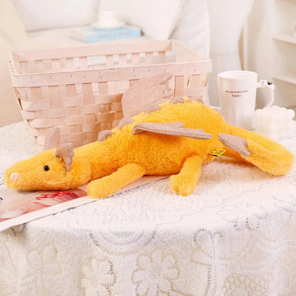 Giant Winged Dragon Plush Pillow