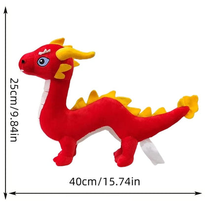 Dragon Plush Toy - Soft & Vibrant Stuffed Animal