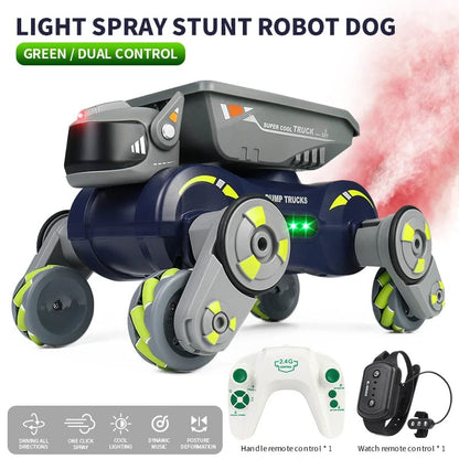 HydroStunt RoboDog – 2-in-1 Remote Control Stunt Dog