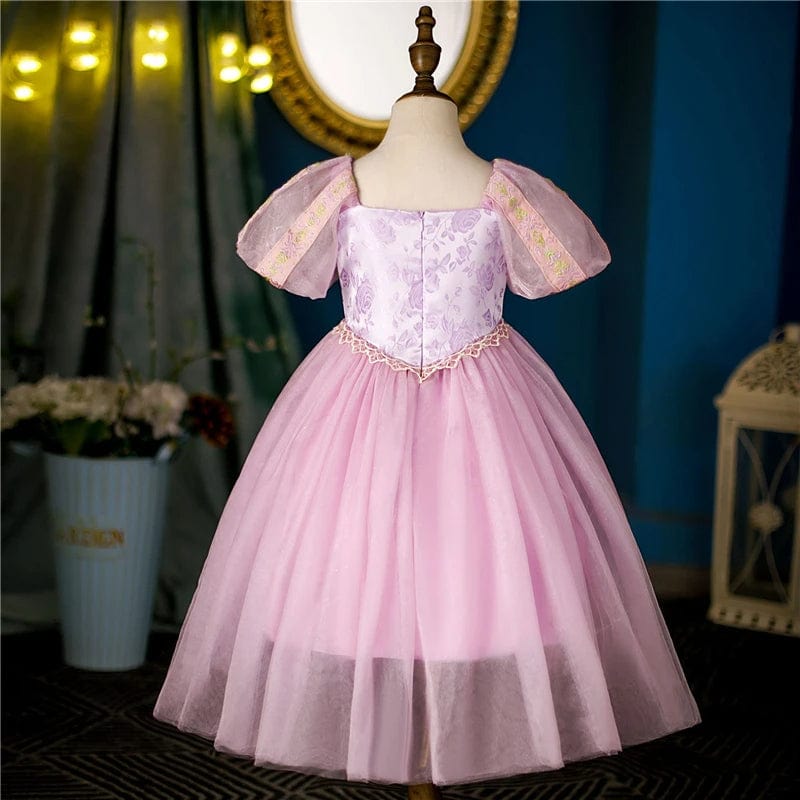 Rapunzel Princess Dress with Lights