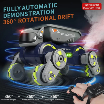 HydroStunt RoboDog – 2-in-1 Remote Control Stunt Dog