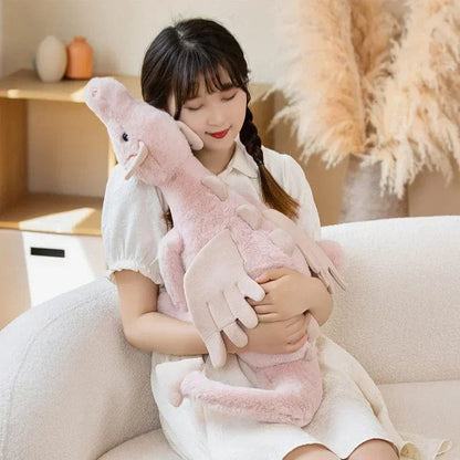 Cozy Dragon Plush Toy - Soft & Cuddly Dinosaur Companion