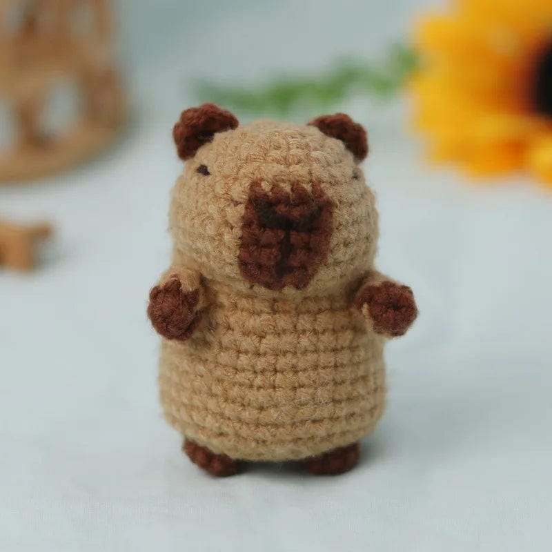 Handmade Crochet Capybara Mini Plush