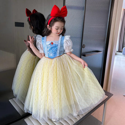 Whimsical Snow White Princess Dress