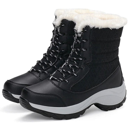 Women's Lightweight Platform Winter Boots