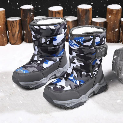 Camo Explorer Toddler Winter Boots