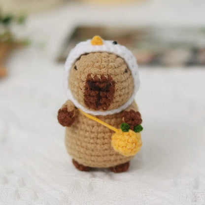 Handmade Crochet Capybara Mini Plush