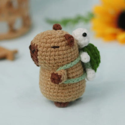 Handmade Crochet Capybara Mini Plush