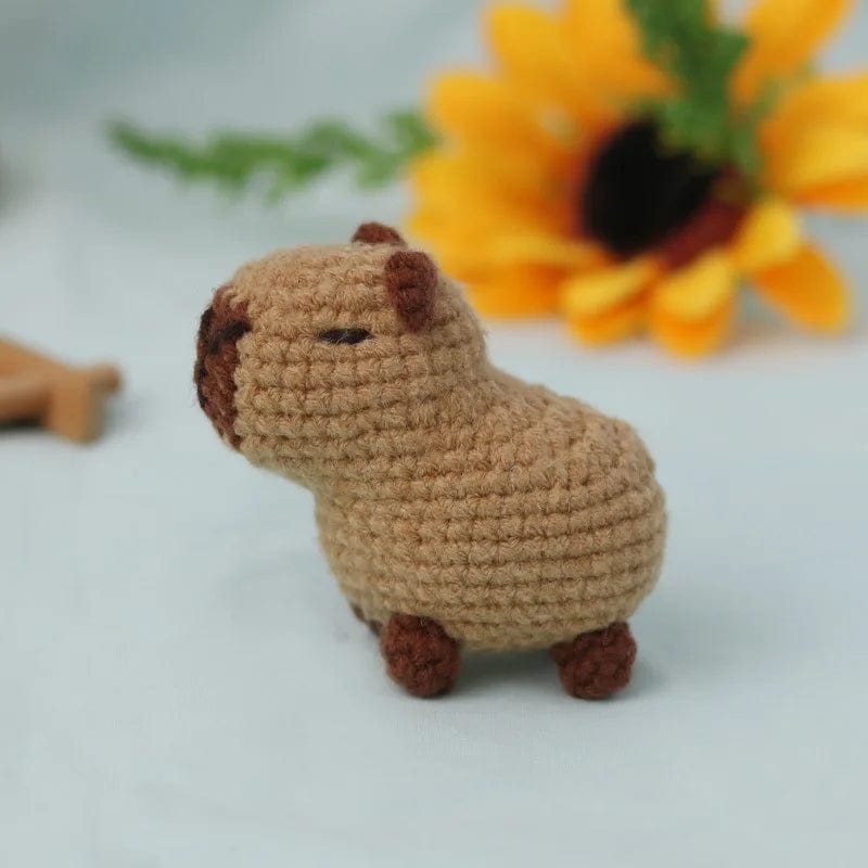 Handmade Crochet Capybara Mini Plush