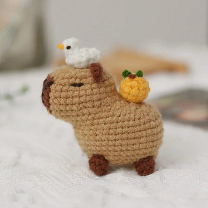 Handmade Crochet Capybara Mini Plush