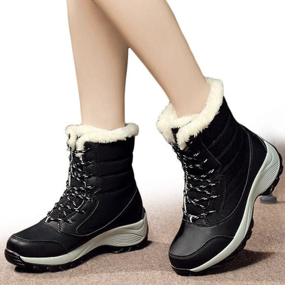 Women's Lightweight Platform Winter Boots