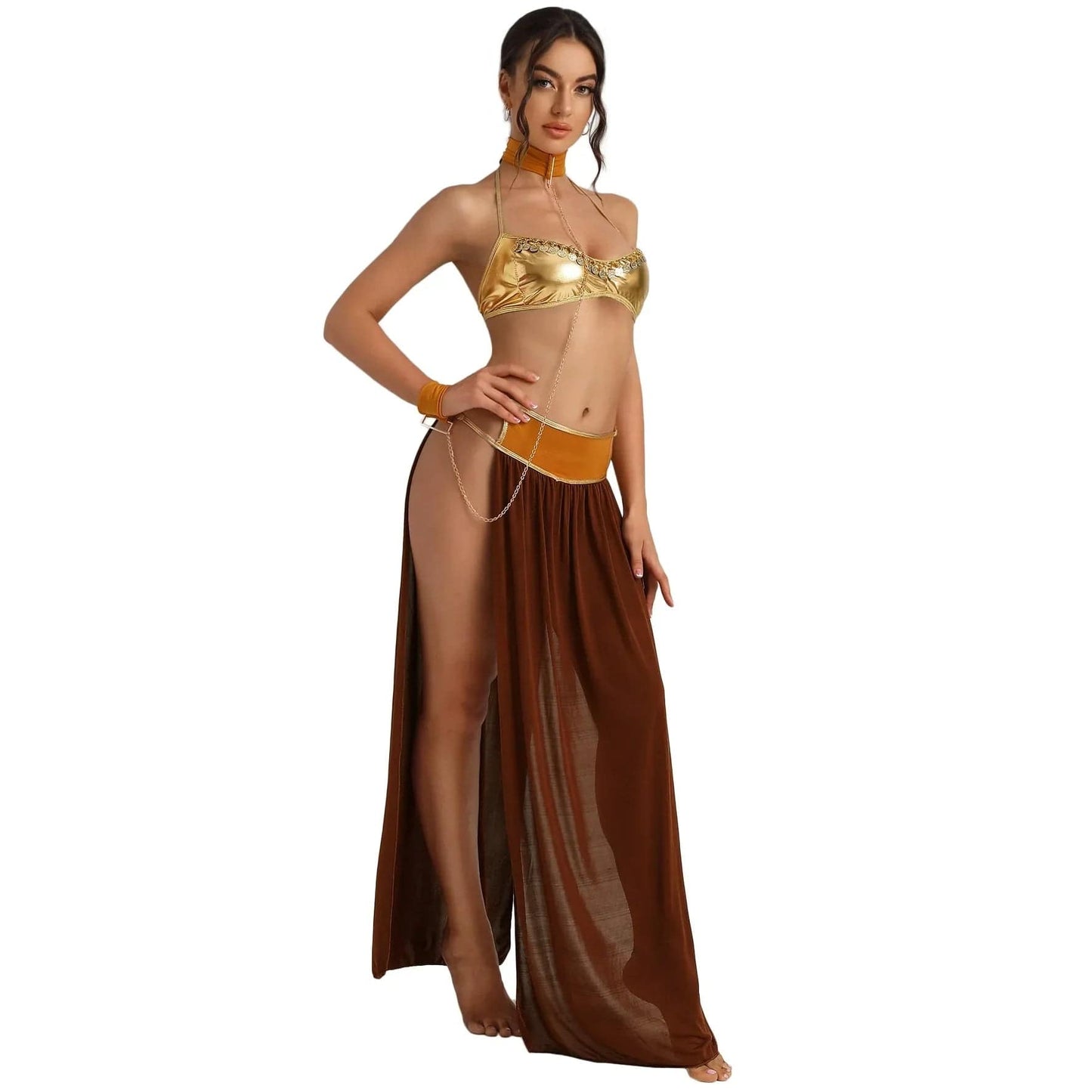 Princess Leia Golden Slave Costume