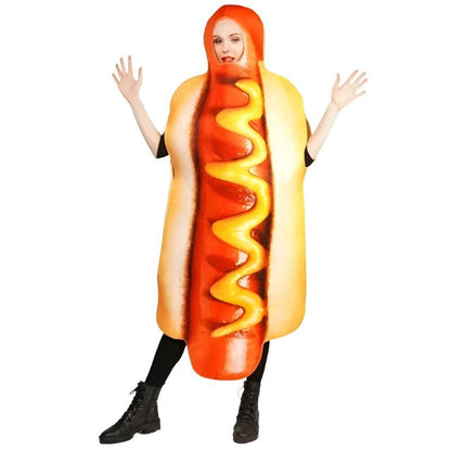 Couples Halloween Costumes Funny Hot Dog  Cosplay