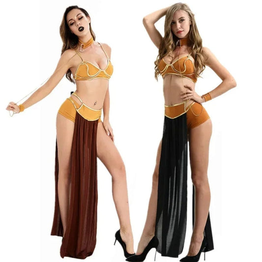 Princess Leia Golden Slave Costume