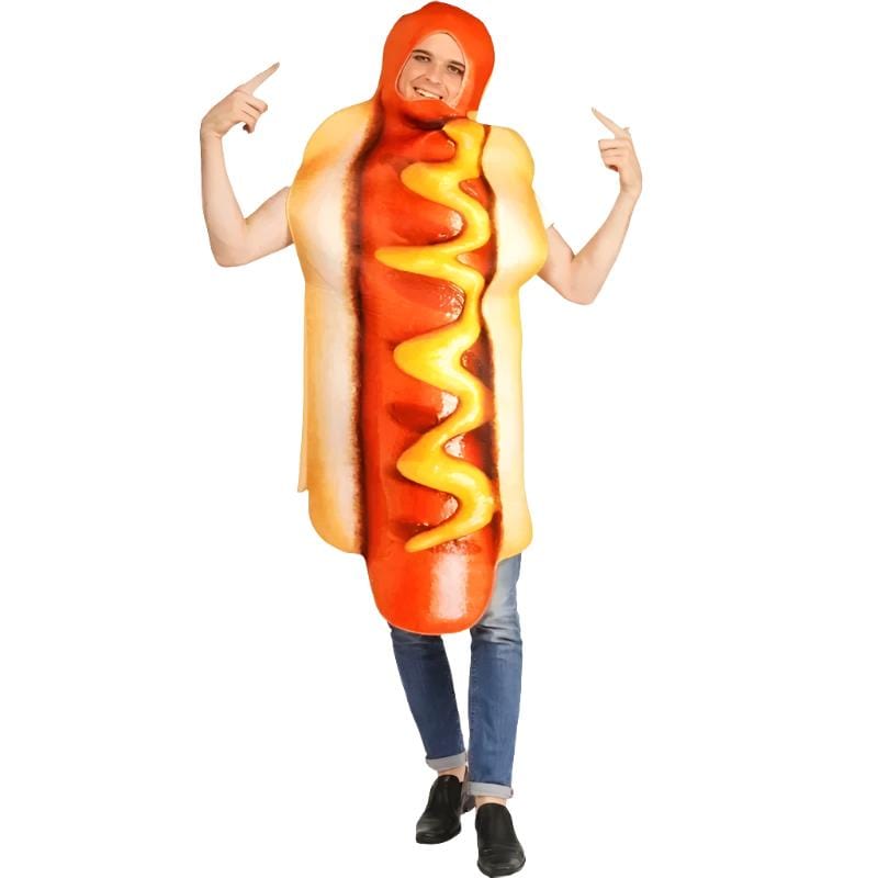 Couples Halloween Costumes Funny Hot Dog  Cosplay