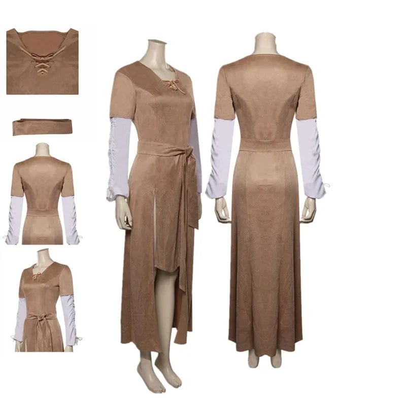 Fantasy Space Princess Leia Cosplay Dress