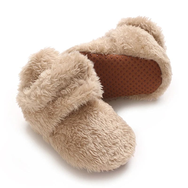 Snowy Snug Baby Booties